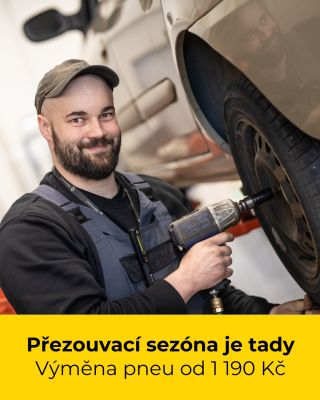 🚗 Přezouvací sezóna je tady! Nečekejte na první sníh a objednejte se včas ❄️. O vaše auto se postaráme v Hlučíně i Opavě...